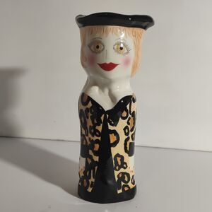 Vintage Susan Paley Bella Casa By Hans Ceramic Vase Named Francis